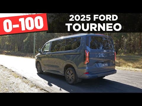 2025 Ford Tourneo review: 0-100 & engine sound