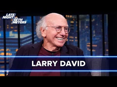 Larry David Reacts to His Daughter's Impression of Him
