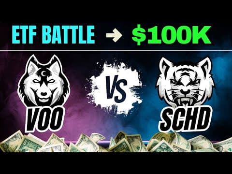 $100K in VOO or SCHD: Which ETF will WIN?