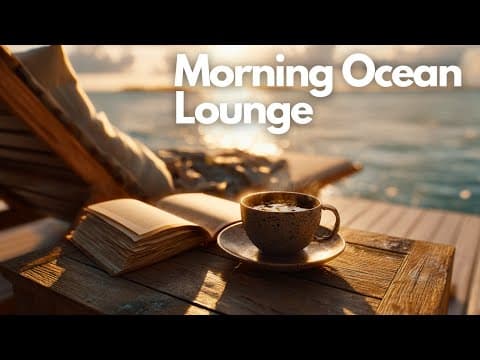 Coffee, Waves & Morning Music | Morning Ocean Lounge