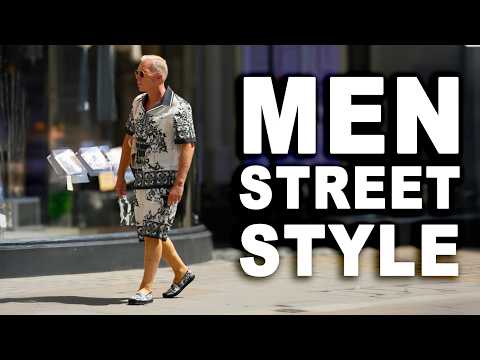 Men's Street Style Summer 2025 London – Top Fashion Trends & Outfit Ideas