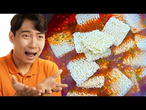 How Can You Mess Up INSTANT RAMEN? (Grandpa Kitchen) - REUPLOAD