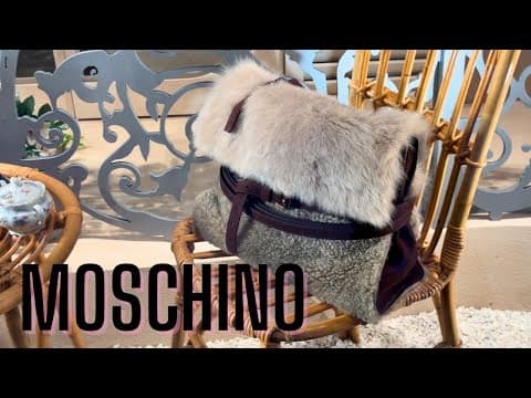 🇮🇹 Milan Window Displays 2025 | Moschino & Luxury Brands – Bags, Shoes & Fashion