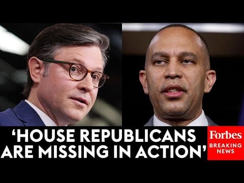 BREAKING NEWS: Hakeem Jeffries Blasts GOP For Keeping House Recessed As Shutdown Continues