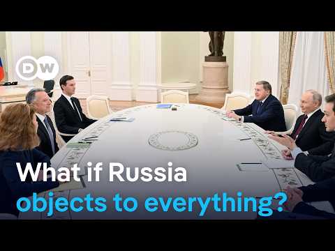 The US's two options if Russia objects to the peace negotiations | DW News