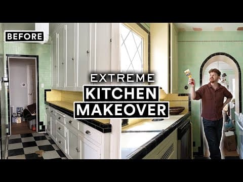 EXTREME 1920’s Kitchen Makeover 🔨 *Hardest Choices I’ve Had to Make!* Ep 1