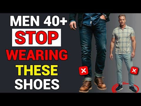 The 8 Worst Shoes for Men 40+ (And the Best Alternatives Instead) | Men’s Style 40+