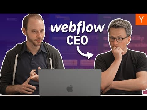 Critiquing Startup Websites With Webflow CEO