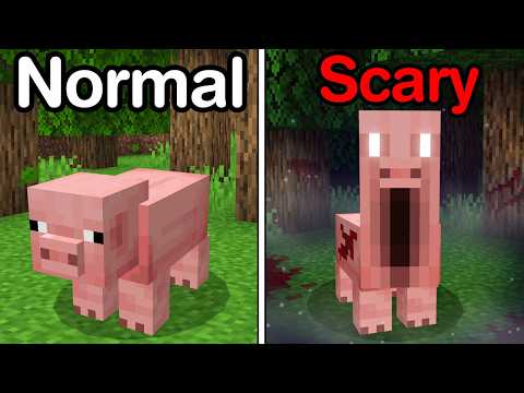 Minecraft Mobs If They Were SCARY