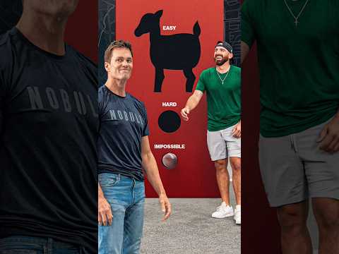 IMPOSSIBLE FOOTBALL THROW WITH TOM BRADY ๐