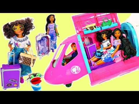 Disney Encanto Mirabel and Isabela Pack and Go on Vacation