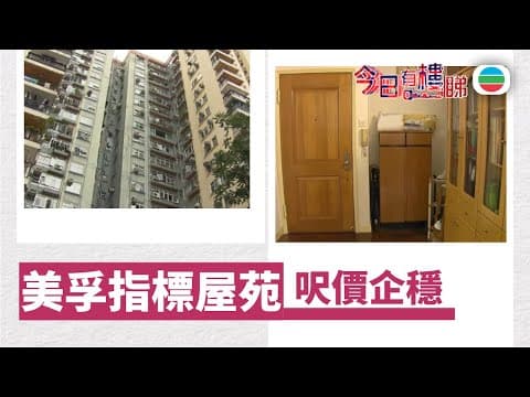 TVB今日有樓睇|2025年12月08日|美孚筍盤 呎價較年初升10%|樓市|樓盤
