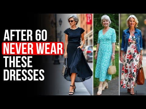 10 Dress Mistakes Women Over 60 Should STOP Making Right NOW!