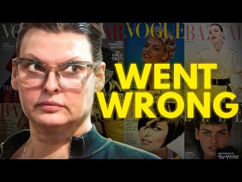How Surgery Wrecked The Legendary Supermodel – Linda Evangelista