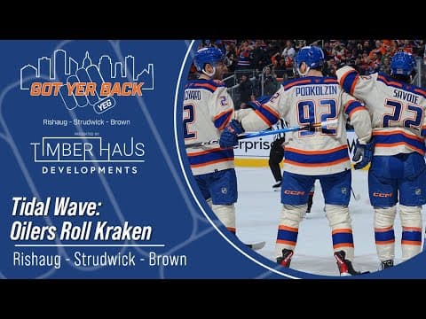 Tidal Wave: Oilers Roll Kraken