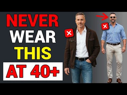 5 Clothing Items Every Man Over 40 NEEDS (Fix Your Casual Style) | Men’s Style 40+