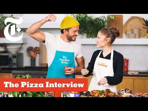 Wicked’s Ariana Grande and Jonathan Bailey: The Pizza Interview | NYT Cooking