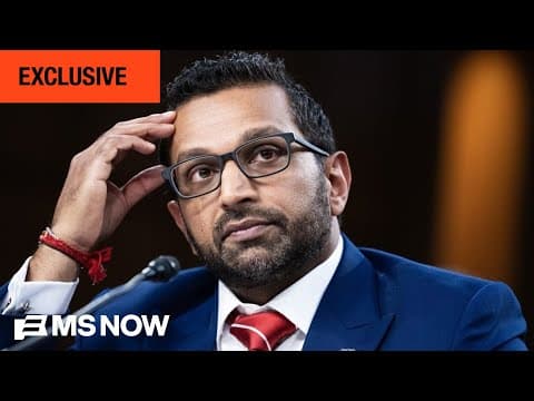 EXCLUSIVE: Patel ordered girlfriend's security to escort allegedly inebriated friend home – sources