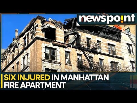 Manhattan: Fire Erupts on Upper West Side, Residents Forced into Cold | WION NEWSPOINT