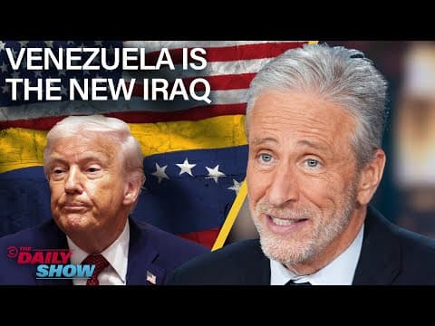 FIFA Gives Trump a Gold Pacifier & Looming War on Venezuela Gives Jon Iraq Déjà Vu | The Daily Show
