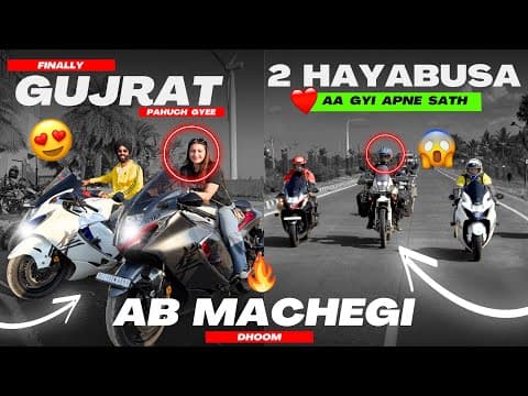 Finally Gujart enter kar gye 6 Superbike leke 😍 2 HAYABUSA bhi aa gyi apne sath 🔥 ab machegi Dhoom❤️