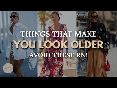 8 Things That Scream 'Old Lady' Harsh But True | Style Over 40