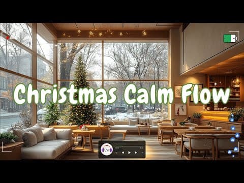Study in a Snowstorm 🌨️ Lofi Christmas Music to Help You Stay Calm and Productive