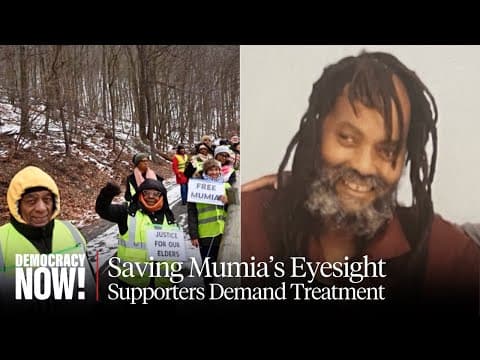 Save Mumia’s Eyesight: Supporters March to Prison to Demand Medical Care for Him & Aging Prisoners