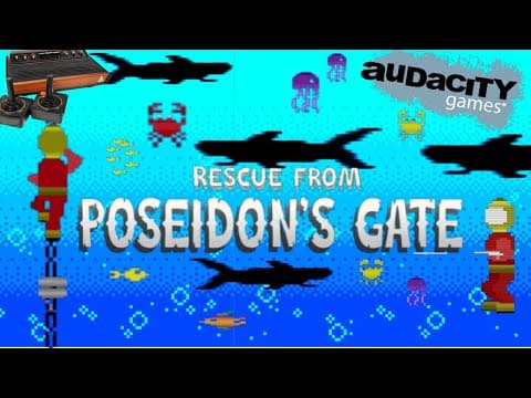 Rescue from Poseidon's Gate Atari 2600 Review