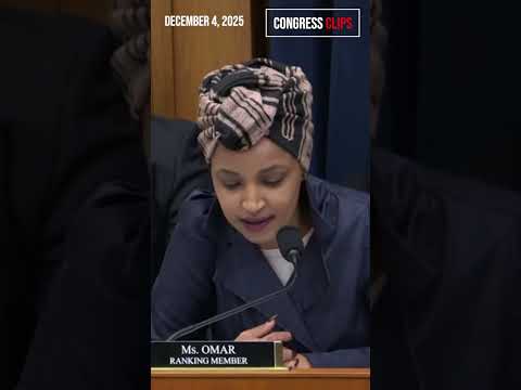 Congresswoman Omar Questions UFC COO on Antitrust & Wages