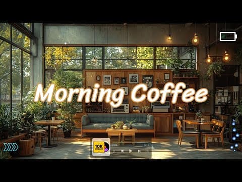 Morning Focus Lofi โ๏ธโจ | Aesthetic Beats for Study, Work & Peaceful Coffeehouse Routine