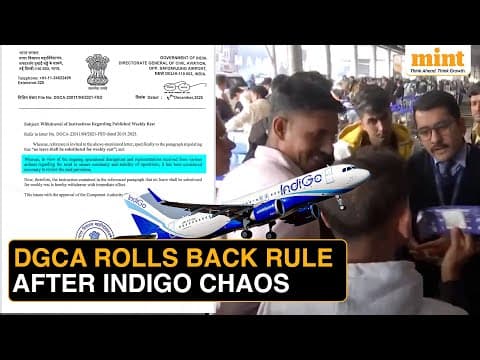 IndiGo Chaos: DGCA Reverses Pilot Rest Norm Following 1,000+ Flight Cancellations