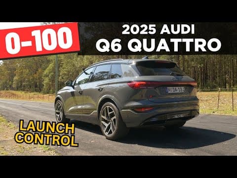 2025 Audi Q6 e-tron quattro review: 0-100 & POV test drive