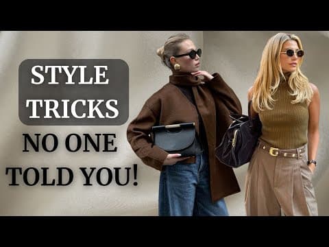 How to Instantly Look 10x More Stylish ( you didnt know )