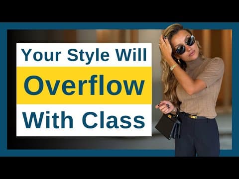 7 Elegant Classy Style Secrets for Women 50+ That Make You Look Expensive and Admired