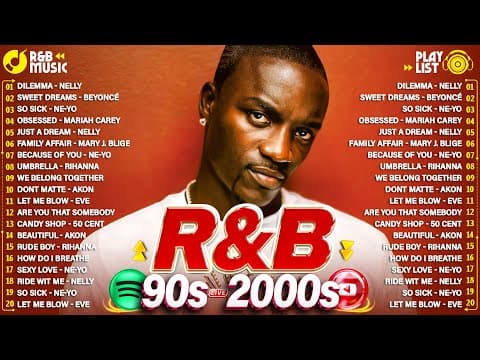 Old School R&B Mix ~ Nostalgia 90's 2000's R&B Hits 🎶 Akon, Usher, Beyonce, Ne-Yo, Rihanna, Nelly