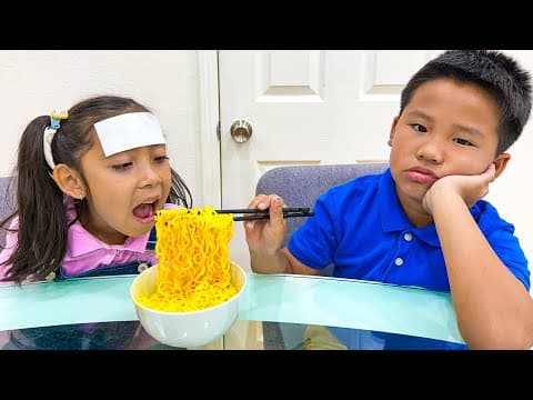 Maddie Pretends to Be Sick 🍉🐔 | Honesty Lesson with Kaden & Uncle Jim