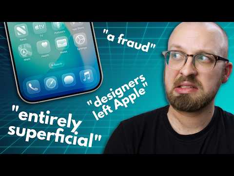 Even Apple designers hated Liquid Glass