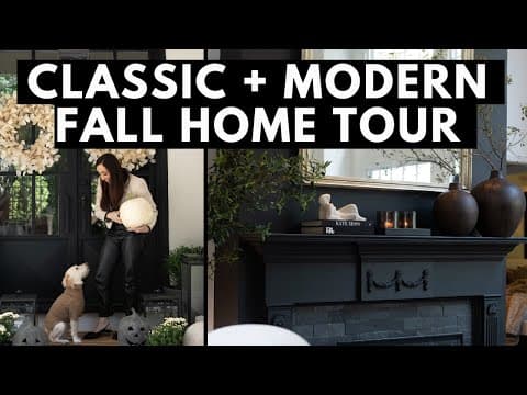 Full House of Valentina Fall Home Tour 2025 + newly renovated sneak peeks!