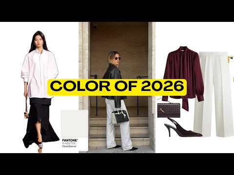 The 2026 Color of the Year (How to Wear It Beautifully)