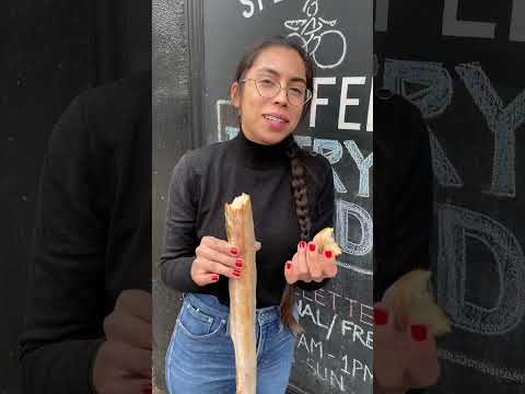 The best baguettes in NYC #baguette #nyc #freshbaked #bakery #bread