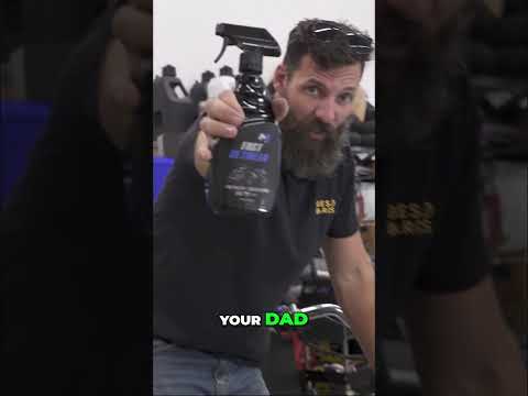 Motorcycle Cleaning Hack: Make Your Ride Shine This Christmas! #shorts