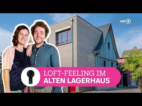 Von Lager zu Loft: Familie gestaltet kreativ ihr farbenfrohes Zuhause | ARD Room Tour