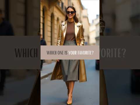 Which one is your favorite? #fashion
