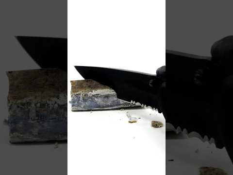 Potassium metal is like weird butter