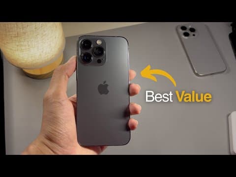 Why the iPhone 13 Pro is a Secretly Great Buy in 2025