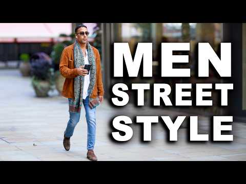 Men's Street Style Fashion Fall