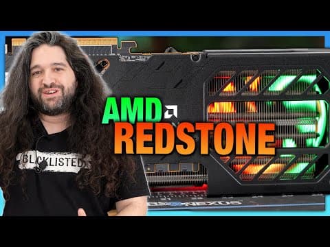 AMD FSR Redstone: Image Quality Frame Gen Comparison, Latency Benchmarks, & Ray Regeneration