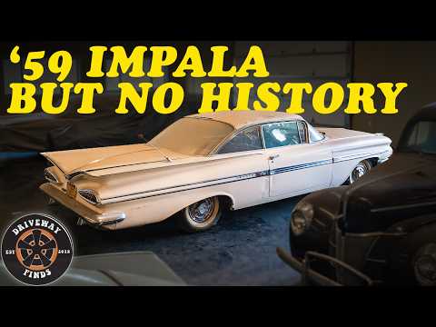 Can we get this '59 Impala running, driving, and back to all its previous owners? | Driveway Finds