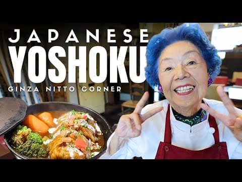 Behind the Counter at a 90-Year Old Japanese Grandma's Yoshoku Restaurant